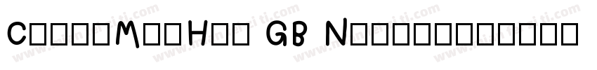 CloudMeiHei GB Normal字体转换